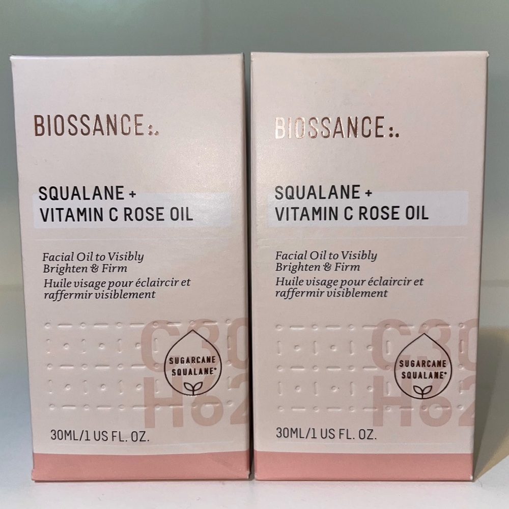 Biossance Squalane + Vitamin C Rose Oil - 30 ml